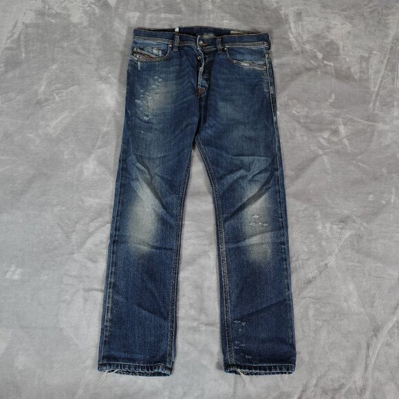 Diesel Men's Skinny Jeans - Blue - Picture 3 of 15